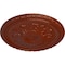 Ekena Millwork Richmond Ceiling Medallion (Fits Canopies up to 2 5/8"), Hand-Painted Firebrick, 18"OD x 1 3/8"P CM18RIFIF - alternate 3